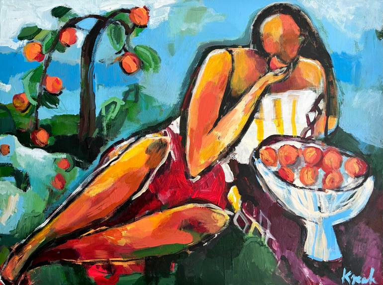 Original  Painting by Magdalena Krzak